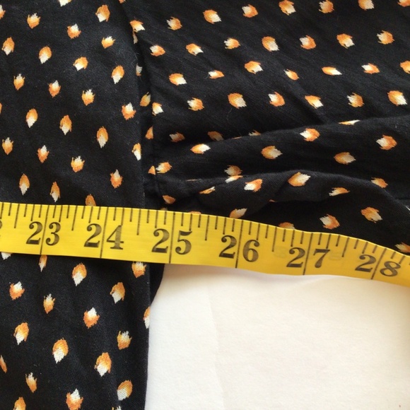 old navy women tunic top black size XXL popover hi low hemline casual flowy boho - Picture 9 of 11